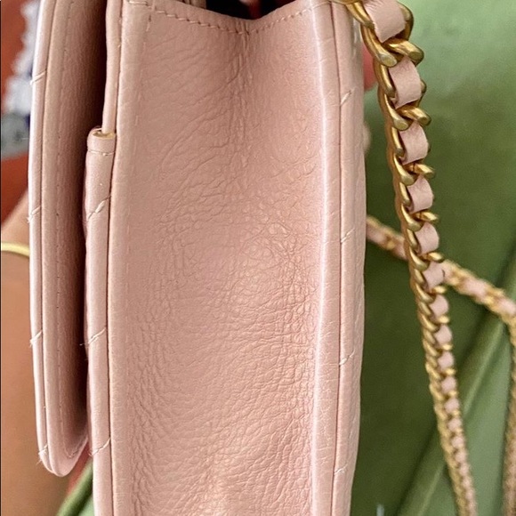 Chanel 17c Pink Distressed Calfskin WOC Crossbody - Picture 8 of 10